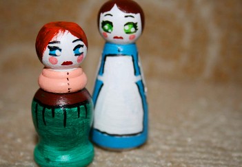 wooden dolls